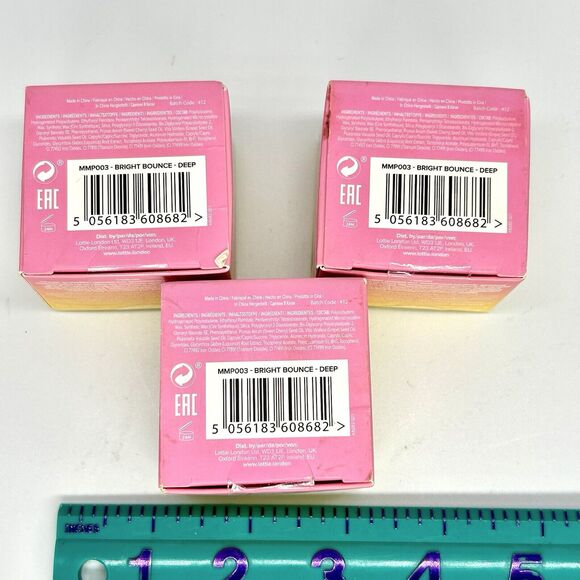 3 Pack - LOTTIE Bright Bounce Undereye Brightening Corrector / 0.19 oz - DEEP - Picture 11 of 12